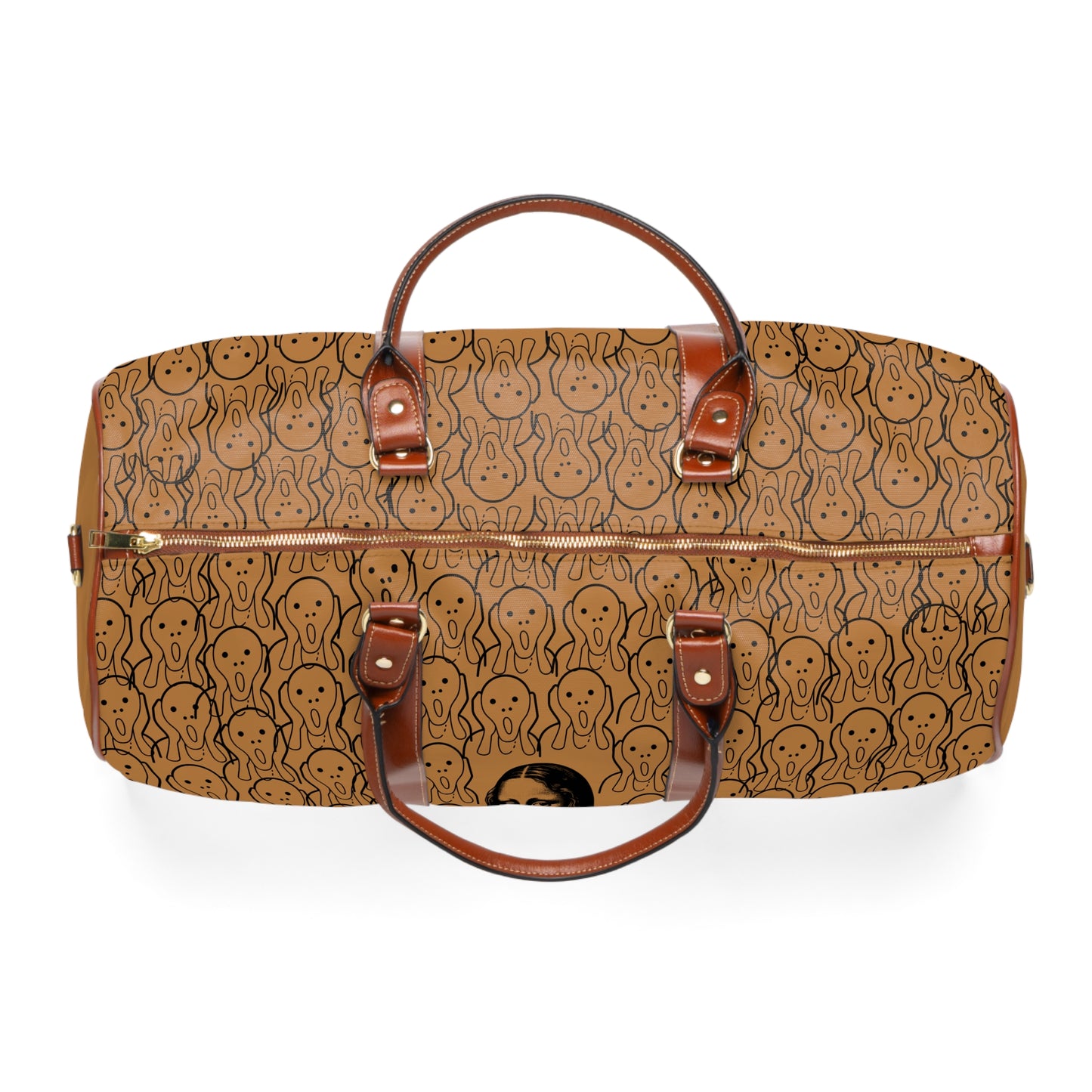Mona Scream Copper Limited Edition Waterproof Travel Bag