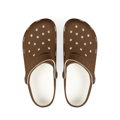 Chocolate Unisex Foam Clogs