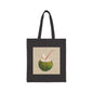 Tropical Coconut Tote Bag - Eco-Friendly Cotton